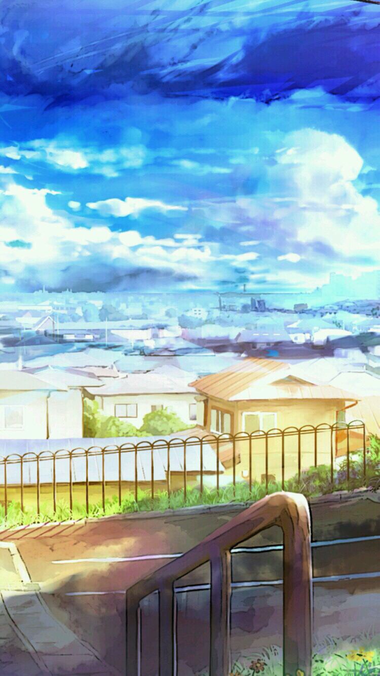 動漫美景，色彩與想象力的夢幻世界