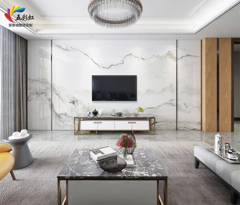微晶石電視墻最新款，時尚家居的炫酷首選