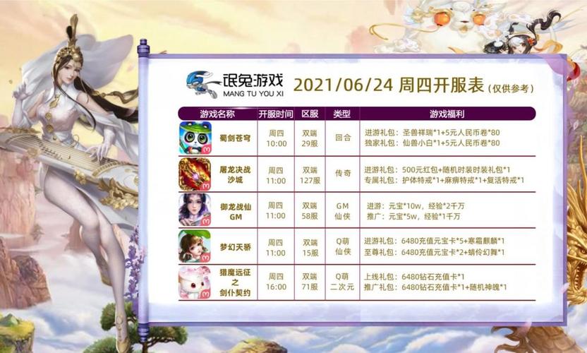 最新手游開測表，科技盛宴，手游愛好者的夢幻舞臺