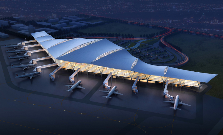 濰坊機(jī)場(chǎng)最新圖紙揭曉，塑造航空樞紐的新篇章